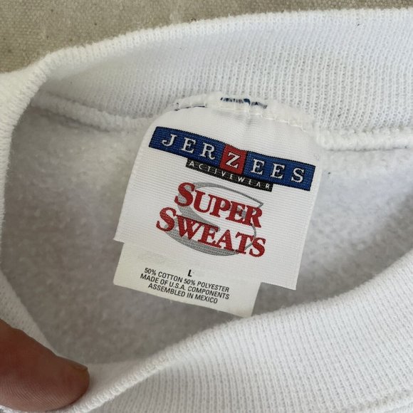 1995 Vintage Sneaky Pie Brown Mysteries Literary Sweatshirt Large - Picture 4 of 4